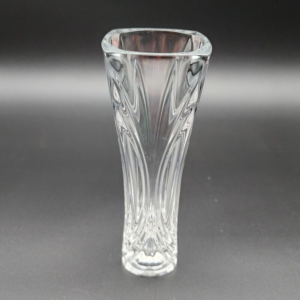 Vintage Cristal D'Arques 6.75" Lead Crystal Bud Vase France Bleikristall